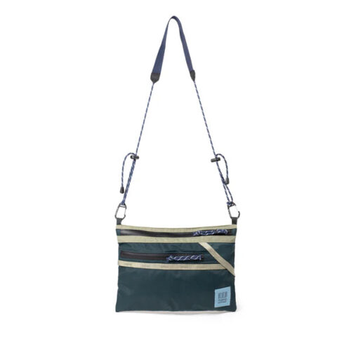 Topo Designs : Mountain Accessory Shoulder Bag : Oil Green/Dark Pine
