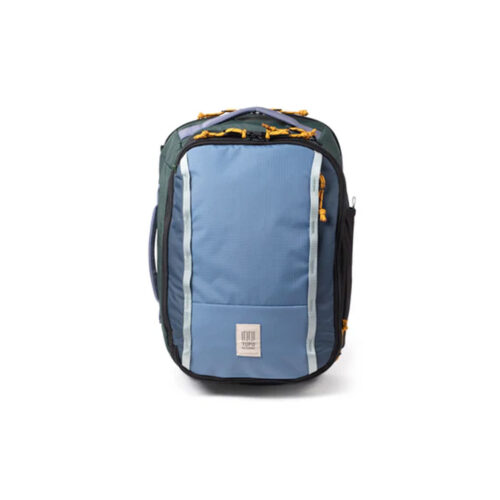 Topo Designs : Global Travel Backpack : Stone Blue/Forest