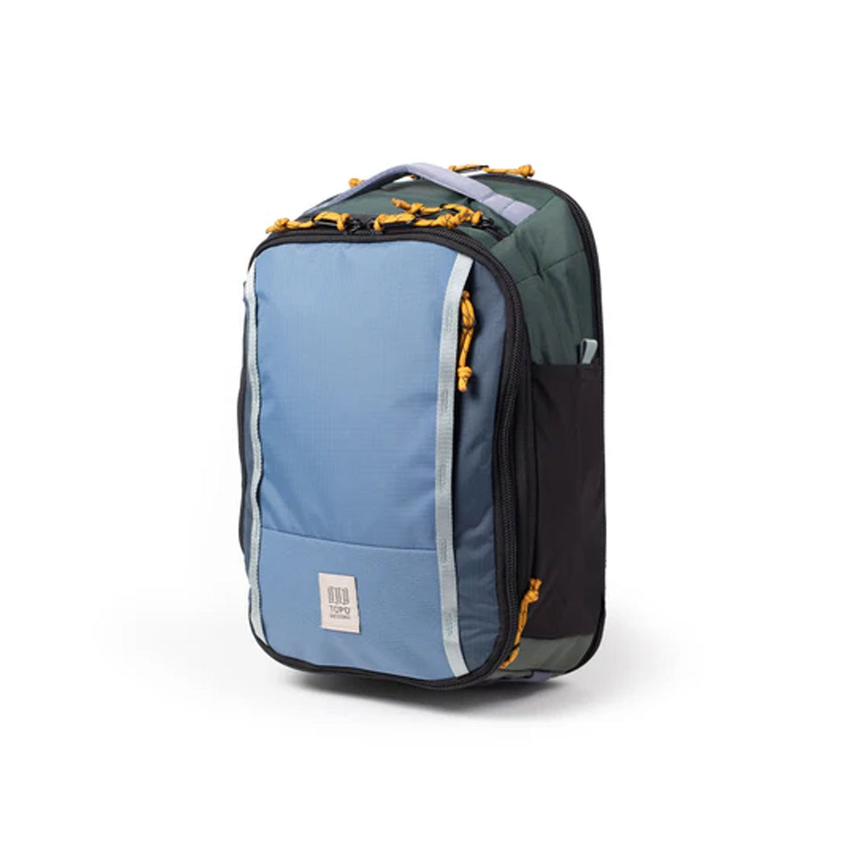 Topo Designs : Global Travel Backpack : Stone Blue/Forest - Image 9