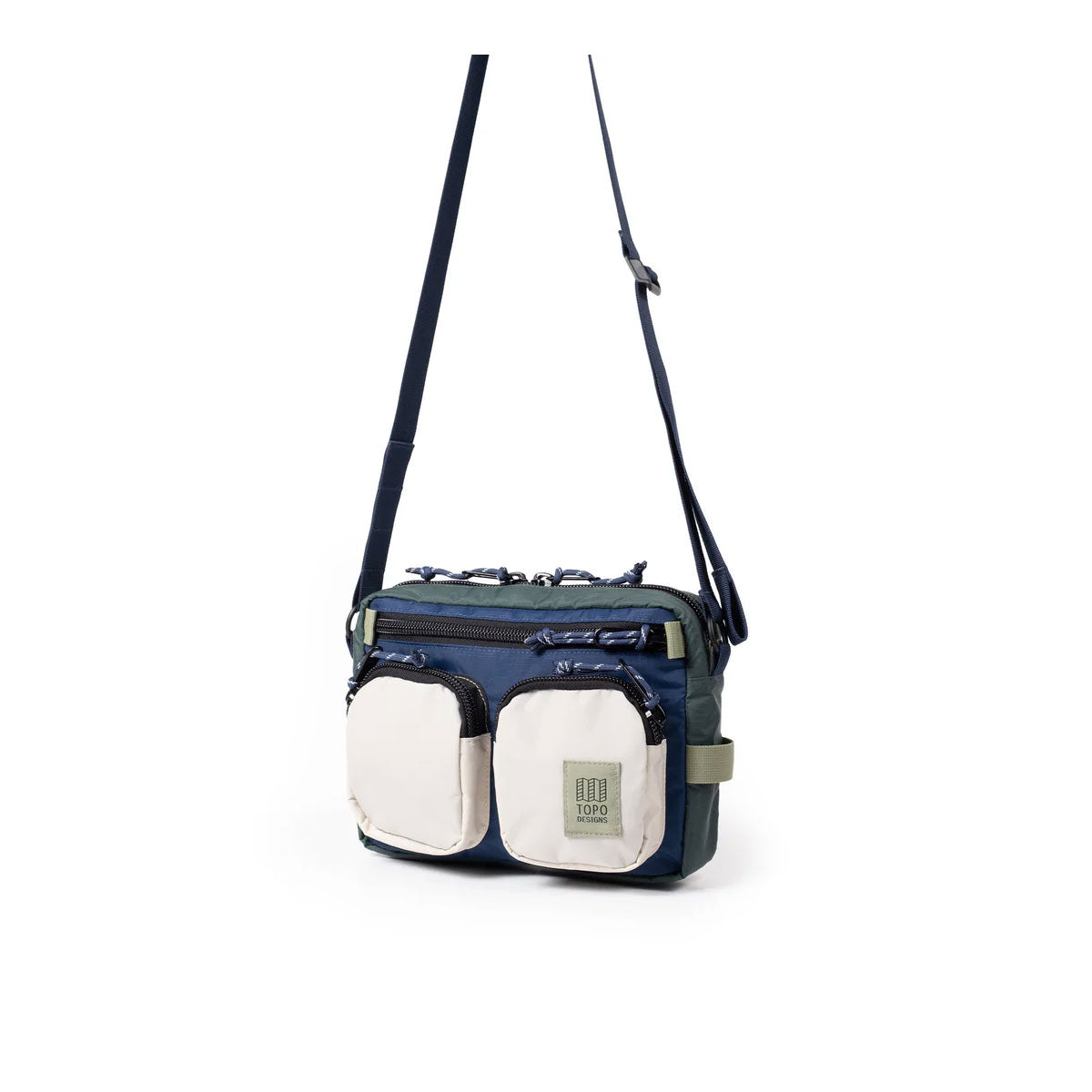 Topo Designs : Block Bag : Forest/Bone White - Image 3