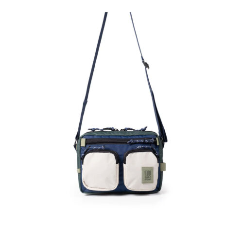 Topo Designs : Block Bag : Forest/Bone White