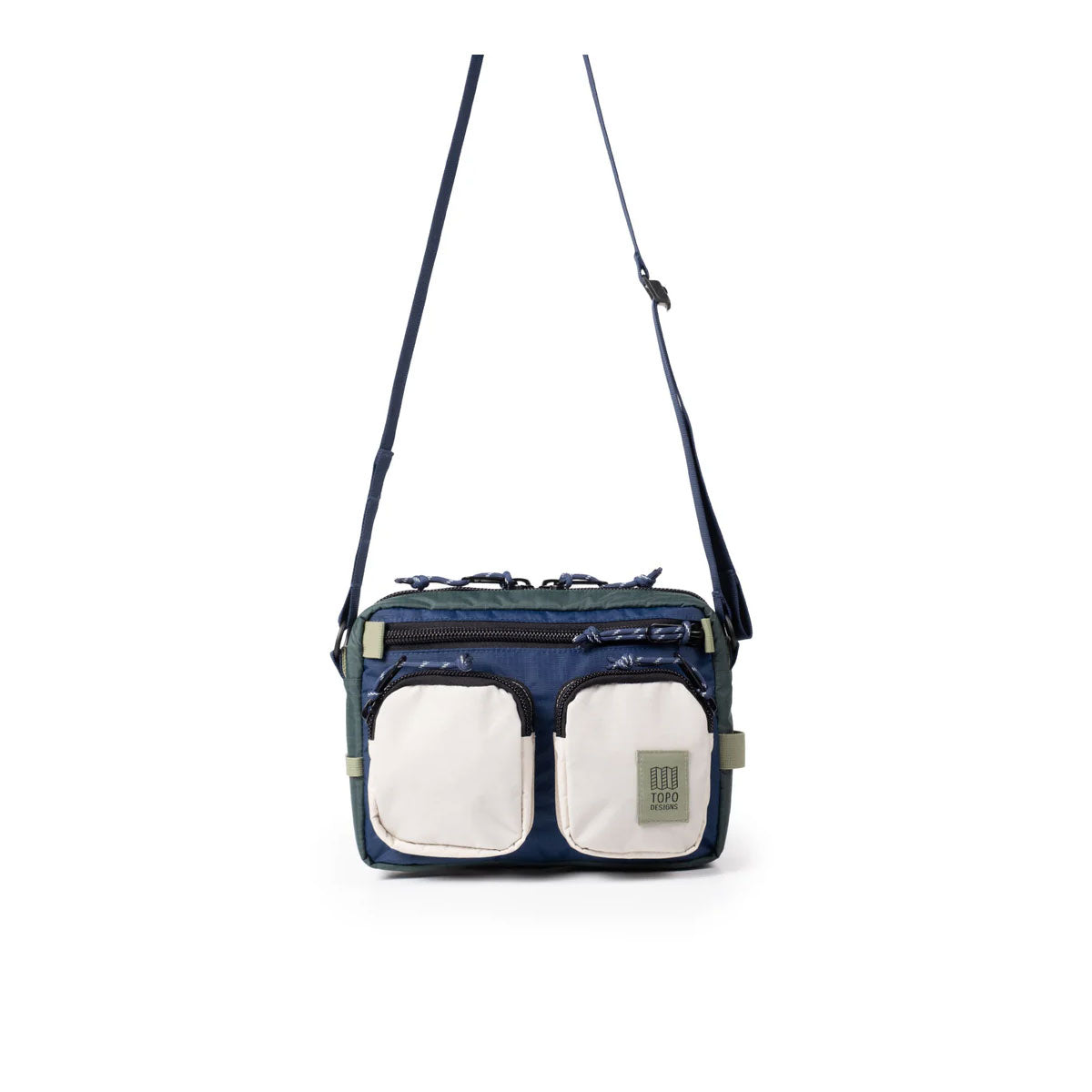 Topo Designs : Block Bag : Forest/Bone White