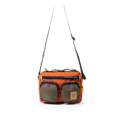 Topo Designs : Block Bag : Woodland/Terracotta