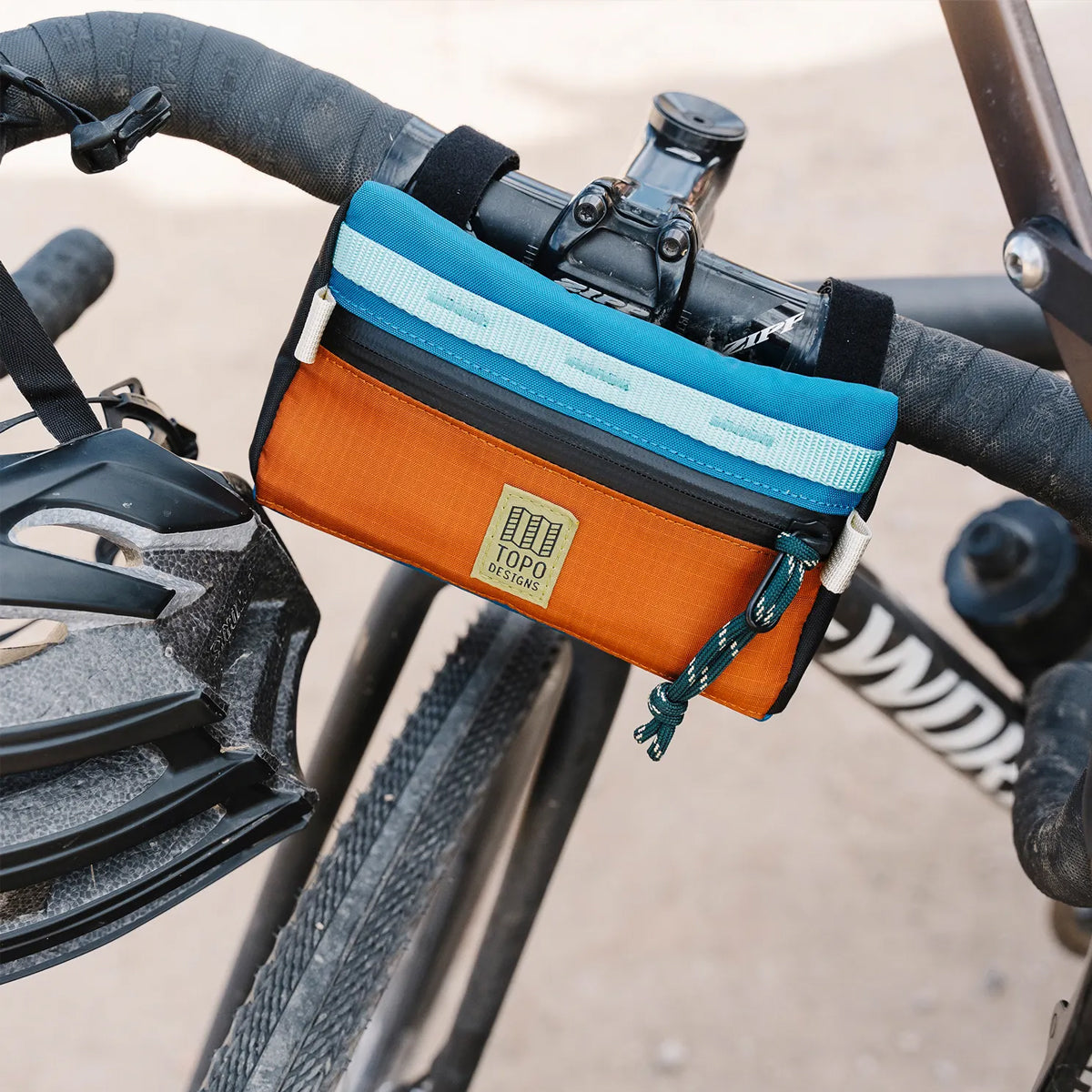 Topo Designs : Mountain Bike Bag Mini : Blue/Black - Image 4